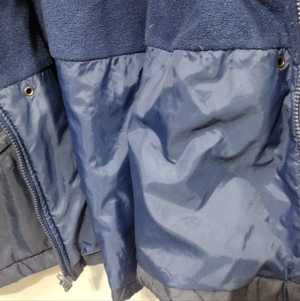 Vintage Columbia Nylon Zipper Jacket Womens XL Blue Boho Retro 90s Y2K Outdoor - Picture 7 of 9